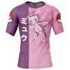 Mew Attack P Rashguards Short Sleeve FRONT Mockup - Anime Gifts Store