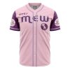 Mew Pokemon AOP Baseball Jersey AOP Baseball Jersey FRONT Mockup - Anime Gifts Store