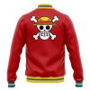 Monkey D. Luffy Pattern OP Varsity Jacket BACK - Anime Gifts Store