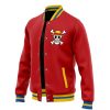 Monkey D. Luffy Pattern OP Varsity Jacket F RIGHT - Anime Gifts Store