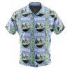 Nausicaa SG Short Sleeve Hawaiian Shirt FRONT Mockup - Anime Gifts Store