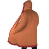 Oden Kozuki One Piece AOP Hooded Cloak Coat SIDE Mockup - Anime Gifts Store