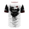 One Eyed Ghoul TG AOP Baseball Jersey AOP Baseball Jersey BACK Mockup - Anime Gifts Store