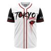 One Eyed Ghoul TG AOP Baseball Jersey AOP Baseball Jersey FRONT Mockup - Anime Gifts Store