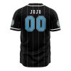 Passione Gang JBA AOP Baseball Jersey AOP Baseball Jersey BACK Mockup - Anime Gifts Store