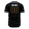 Personalized Batman DC AOP Baseball Jersey BACK Mockup - Anime Gifts Store