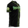 Personalized Cosmic Rick RAM AOP Baseball Jersey SIDE Mockup - Anime Gifts Store