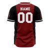 Personalized Deadpool M AOP Baseball Jersey BACK Mockup - Anime Gifts Store