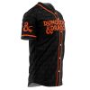 Personalized Dungeons Dragons AOP Baseball Jersey SIDE Mockup - Anime Gifts Store