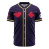 Personalized First Outfit Hisoka HXH AOP Baseball Jersey FRONT Mockup - Anime Gifts Store