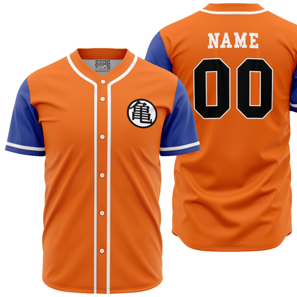 Personalized Goku Kami Kai DBZ AOP Baseball Jersey MAIN Mockup - Anime Gifts Store