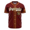 Personalized Gryffindor HP AOP Baseball Jersey FRONT Mockup - Anime Gifts Store