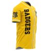 Personalized Hufflepuff Badgers House HP AOP Baseball Jersey SIDE Mockup - Anime Gifts Store