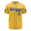 Personalized Hufflepuff House HP AOP Baseball Jersey FRONT Mockup - Anime Gifts Store