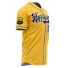 Personalized Hufflepuff House HP AOP Baseball Jersey SIDE Mockup - Anime Gifts Store