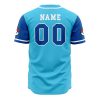 Personalized Hydro Pumps Water Type P AOP Baseball Jersey BACK Mockup - Anime Gifts Store