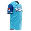 Personalized Hydro Pumps Water Type P AOP Baseball Jersey SIDE Mockup - Anime Gifts Store