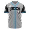 Personalized Jedi Skywalker SW AOP Baseball Jersey FRONT Mockup - Anime Gifts Store