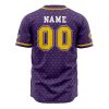 Personalized Josuke Shining Diamond JBA AOP Baseball Jersey BACK Mockup - Anime Gifts Store