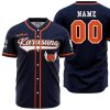 Personalized Karasuno Hinata H AOP Baseball Jersey MAIN Mockup - Anime Gifts Store