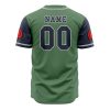 Personalized Konoha Jonin Naruto AOP Baseball Jersey BACK Mockup - Anime Gifts Store