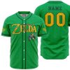 Personalized Link Legend of Zelda AOP Baseball Jersey MAIN Mockup - Anime Gifts Store