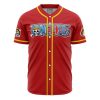 Personalized Luffy OP AOP Baseball Jersey FRONT Mockup - Anime Gifts Store