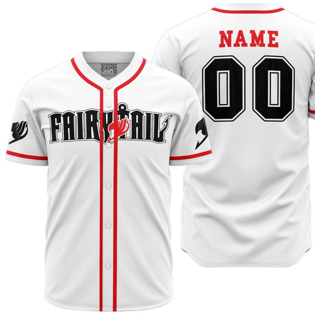 Personalized Natsu Dragneel FT AOP Baseball Jersey MAIN Mockup - Anime Gifts Store