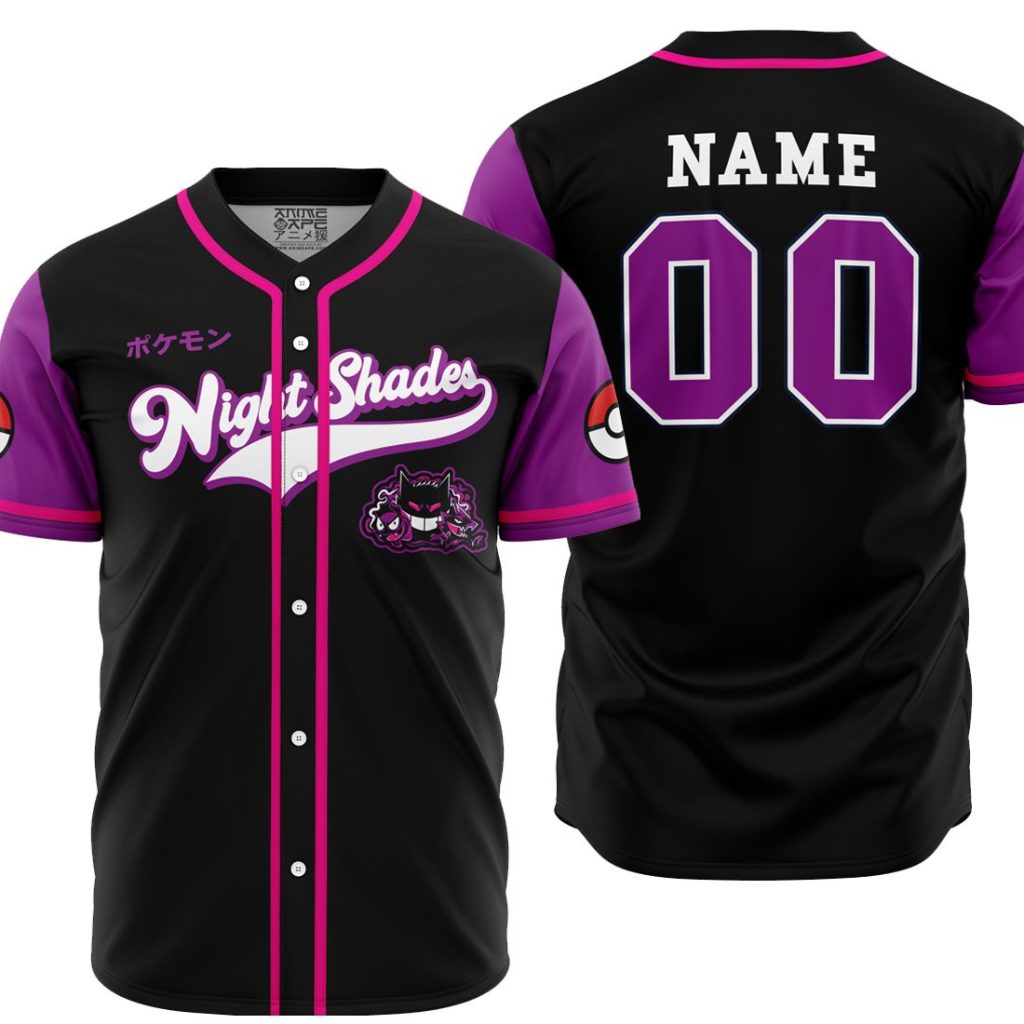 Personalized NightShades P AOP Baseball Jersey MAIN Mockup - Anime Gifts Store