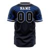 Personalized Nightwing DC AOP Baseball Jersey BACK Mockup - Anime Gifts Store