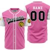 Personalized Pterodactyls Pink PR AOP Baseball Jersey MAIN Mockup 1 - Anime Gifts Store