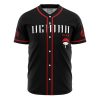 Personalized Sasuke Uchiha N AOP Baseball Jersey FRONT Mockup - Anime Gifts Store