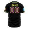 Personalized Super Broly DBZ AOP Baseball Jersey BACK Mockup - Anime Gifts Store