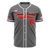 Personalized Team Rocket Grunt Gray P AOP Baseball Jersey FRONT Mockup - Anime Gifts Store