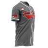 Personalized Team Rocket Grunt Gray P AOP Baseball Jersey SIDE Mockup - Anime Gifts Store