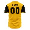 Personalized Trafalgar Law OP AOP Baseball Jersey BACK Mockup - Anime Gifts Store