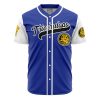 Personalized Triceratops Blue PR AOP Baseball Jersey FRONT Mockup - Anime Gifts Store