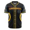 Personalized Umbreon Eeveelution P AOP Baseball Jersey FRONT Mockup - Anime Gifts Store