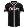 Personalized Venom Marvel AOP Baseball Jersey FRONT Mockup - Anime Gifts Store