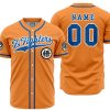 Personalized Z Fighters Goku Dragon Ball Z AOP Baseball Jersey MAIN Mockup 2 - Anime Gifts Store