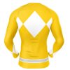 Pink Ranger Compression Shirt Rash Guard back 2 - Anime Gifts Store