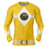 Pink Ranger Compression Shirt Rash Guard front 2 - Anime Gifts Store