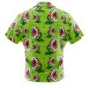 Piranha Plant SMB Short Sleeve Hawaiian Shirt BACK Mockup - Anime Gifts Store