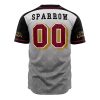 Pirates of the Caribbean Disney AOP Baseball Jersey BACK Mockup - Anime Gifts Store