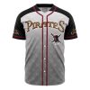 Pirates of the Caribbean Disney AOP Baseball Jersey FRONT Mockup - Anime Gifts Store