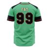 Planet Express Futurama AOP Baseball Jersey AOP Baseball Jersey BACK Mockup - Anime Gifts Store