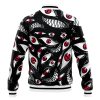 Pride Pattern FMA Varsity Jacket BACK Mockup - Anime Gifts Store