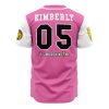 Pterodactyls Pink PR AOP Baseball Jersey AOP Baseball Jersey BACK Mockup - Anime Gifts Store