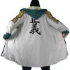 Punk Hazard Arc Smoker One Piece AOP Hooded Cloak Coat NO HOOD Mockup - Anime Gifts Store