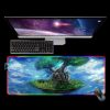 RGB Castle In The Sky Gaming Mouse Pad Gamer Computer Mousepad Backlit Mause Pad Large Mousepad 9 - Anime Gifts Store